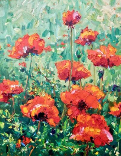 Oriental Poppies II