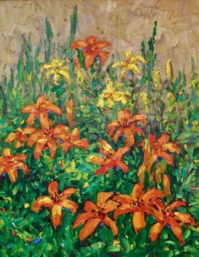 Orange Lilies