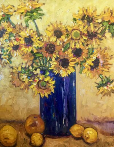 Sunflowers and Lemons